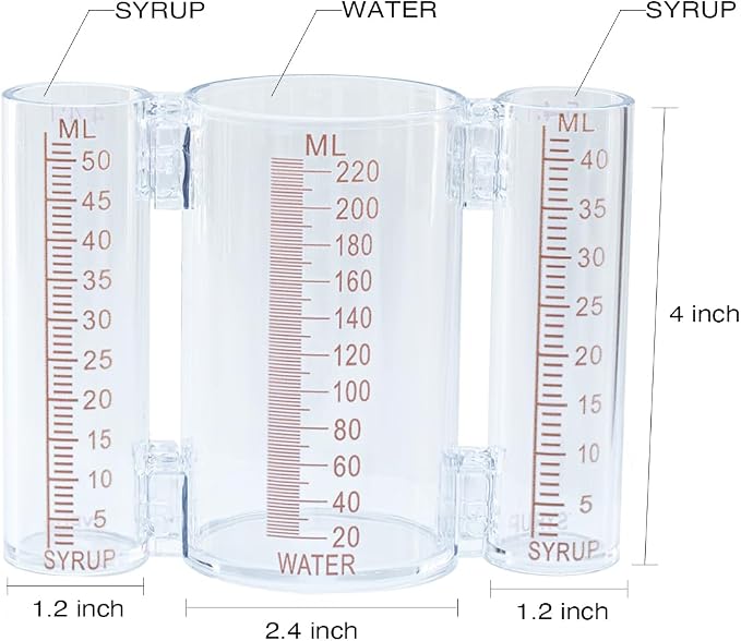 tsingseen life LEV Soda Dispenser Syrup Separator Brix Cup 4.4 TO 1，5.4 TO 1 - Image 3