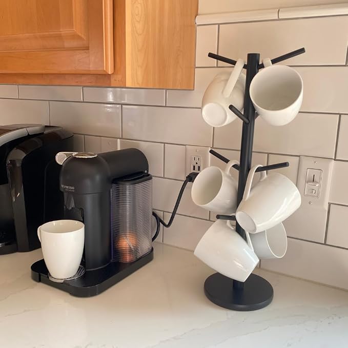 Evelots Countertop Coffee Mug Holder - Image 4