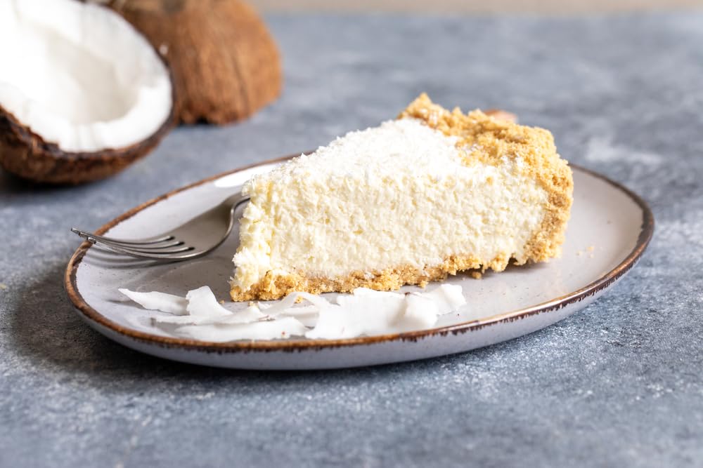 A Blend Above Toasted Coconut Cream Cheesecake Mix - No-Bake Desserts, All Natural, Vegan, Gluten Free, No MSG - Instant Dessert Mix, Fruit Dip, Bagel Topping, Frosting, Cheesecake Filling - Makes 16 Oz (Pack of 3)