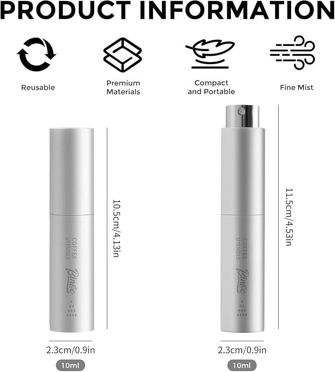 Bincoo Coffee Spray Bottle - 10ml Capacity Coffee Bean Sprayer - Image 6
