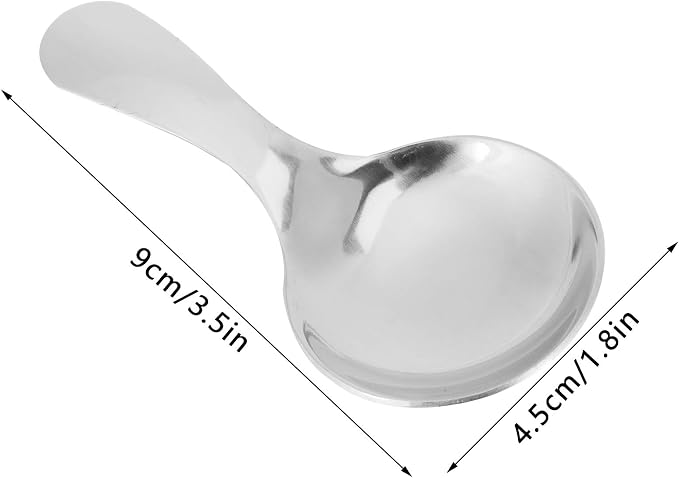 5PCS Short Handle Spoons, Small Scoops - Image 2