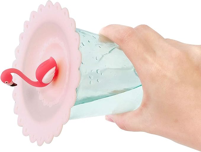 allydrew Silicone Cup Lids, Anti-Dust Leak-Proof Coffee Mug Covers - Image 4