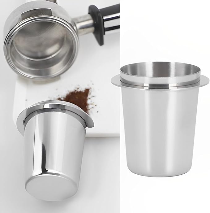 Coffee Dosing Cup 58mm, Stainless Steel Espresso Coffee Dosing Cup Espresso - Image 5