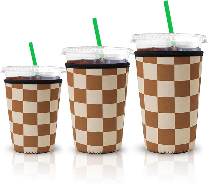 Reusable Iced Coffee Insulator Sleeve by XccMe