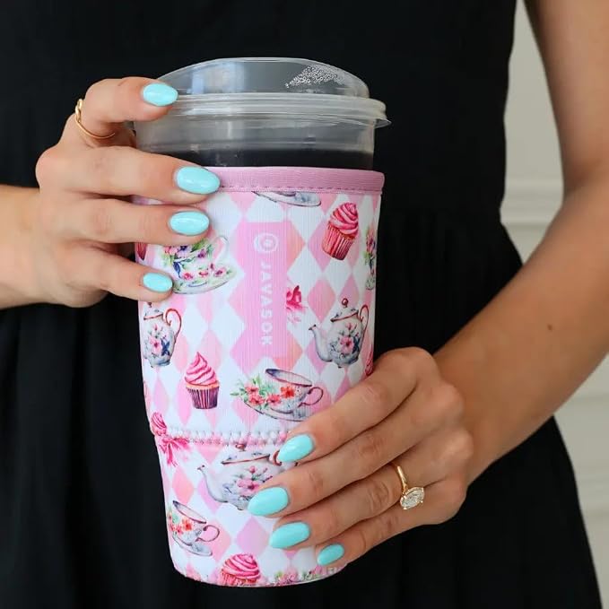 Sok It JavaSok Iced Coffee & Cold Soda Insulated Neoprene Cup Sleeve - Image 2