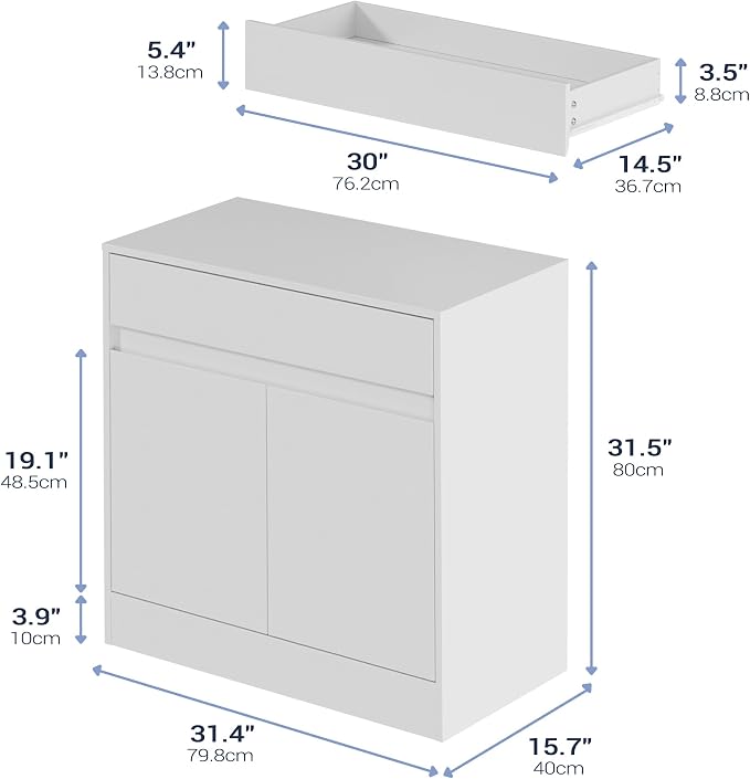 Housoul Buffet Cabinet, Coffee Bar Cabinet - Image 2