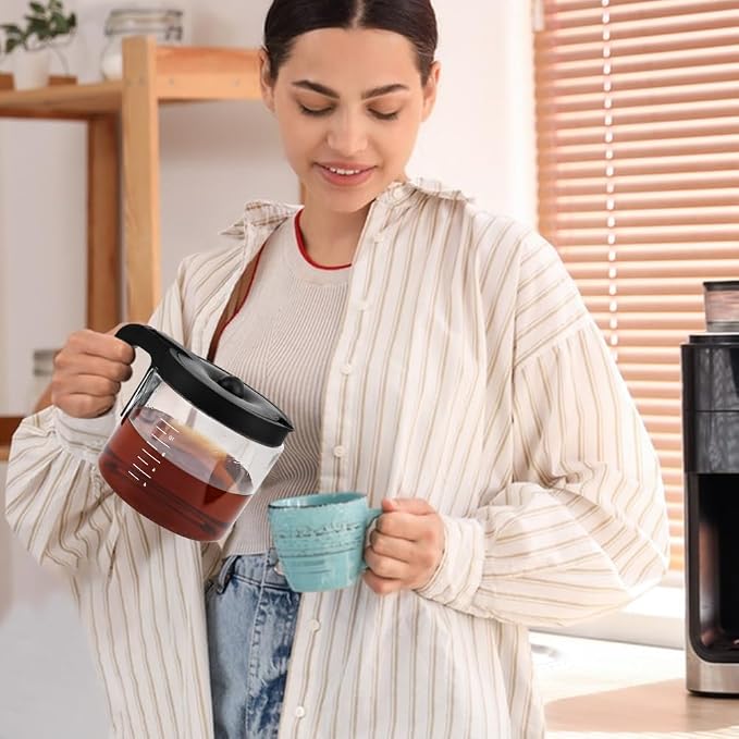 12-CUPS Coffee Maker Glass Carafe Replacement - Image 3