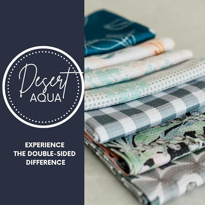 || 3 Pack|| Double Sided Dish Towels || Waffle Weave Microfiber || Highly - Image 2