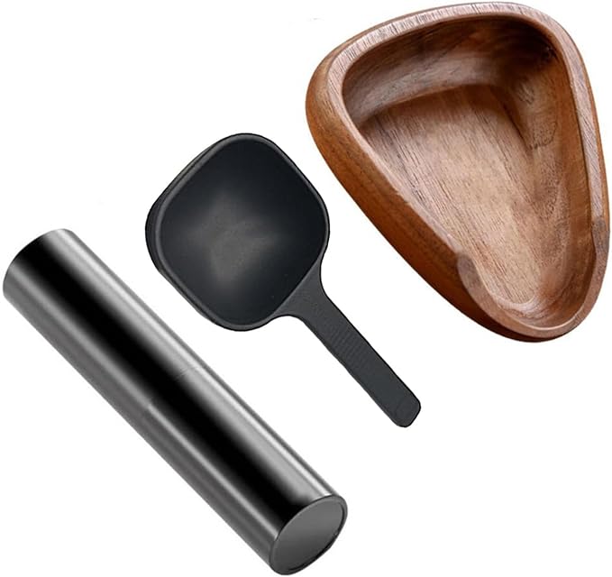 Wooden Coffee Dosing Cup Kit by Unknown