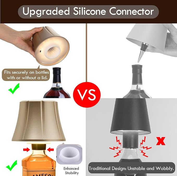 WILIT Wireless Bottle Lamp Shades - Image 2