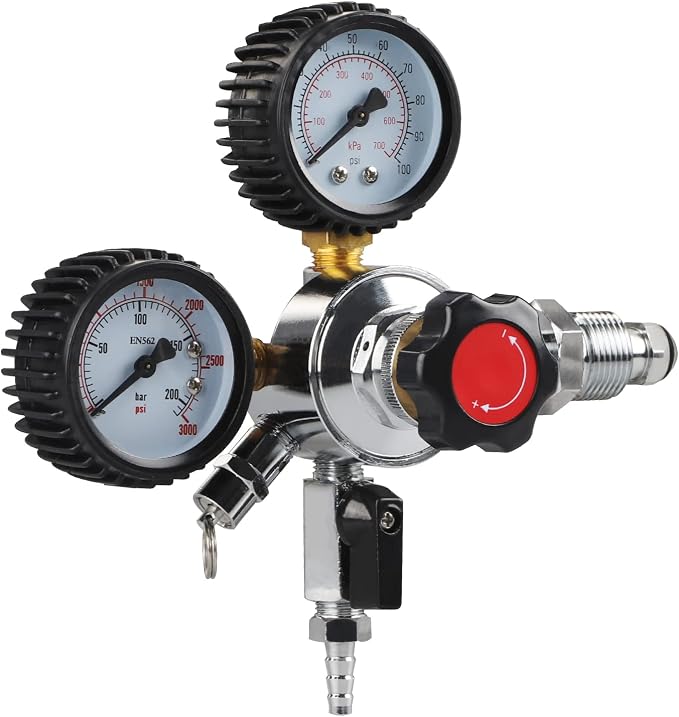 LUCKEG Dual Gauge Nitrogen Regulator - Image 6