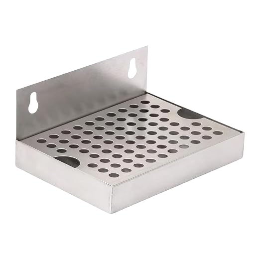 Stainless Steel Drip Tray, Wall Mount Non-Slip Drain Tray - Image 4