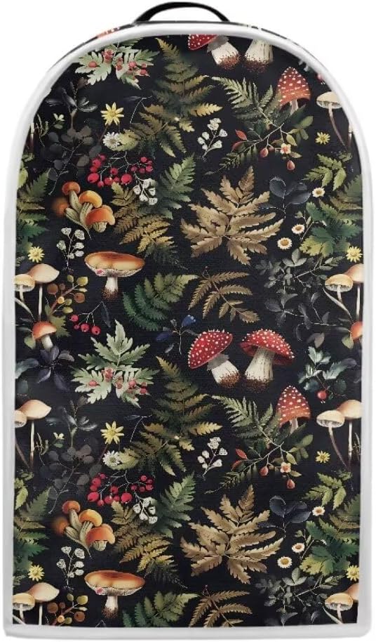 Mushroom Leaves Blender Dust Cover, Anti Fingerprint Polyester Stand Mixer or by YUVAMAGIMO
