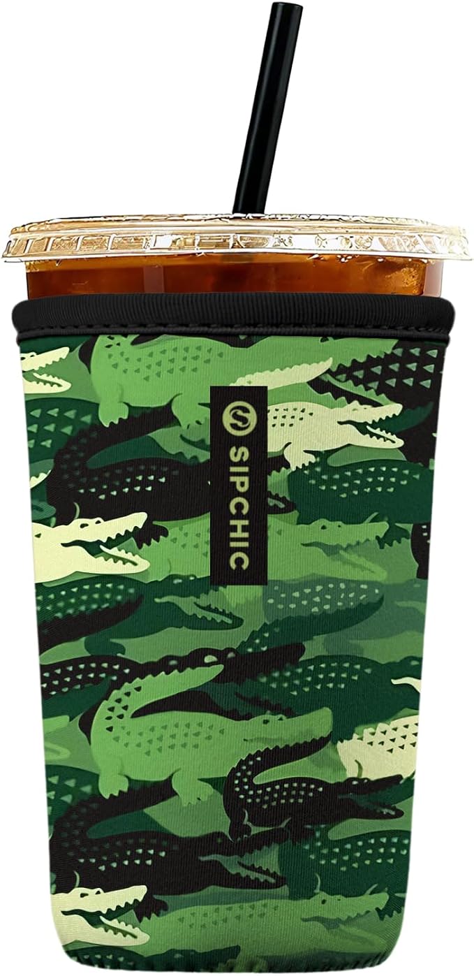Iced Coffee Sleeve – Neoprene Reusable Cup Sleeves by Unknown