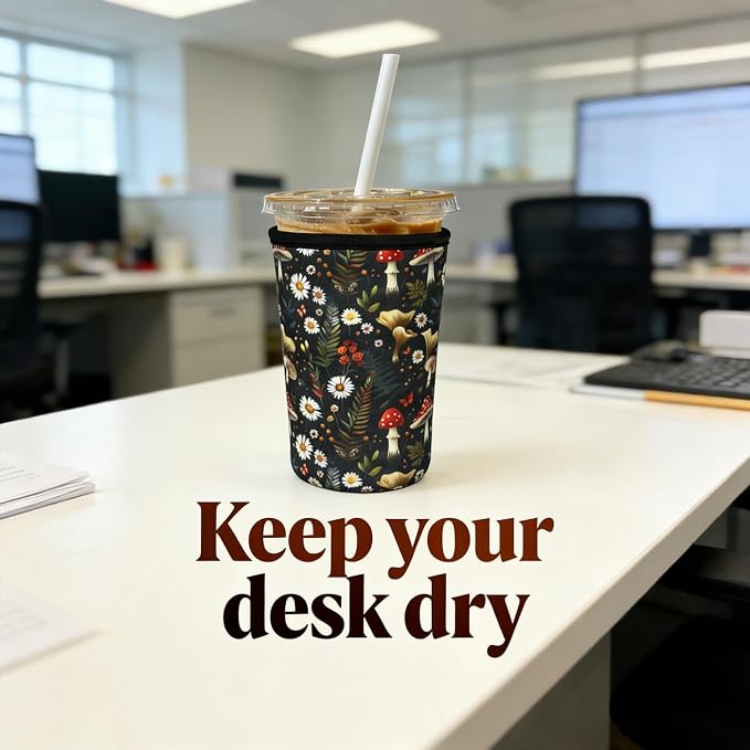 Reusable Iced Coffee Insulator Sleeve - Image 6