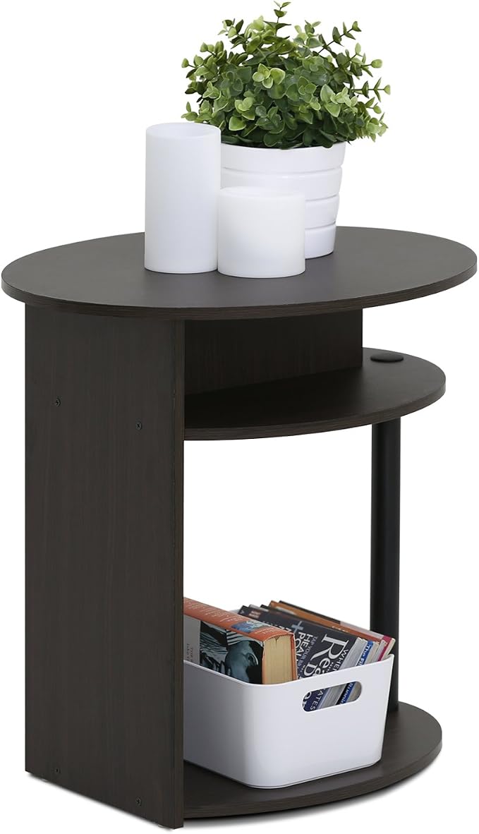 FURINNO Oval End Table - Image 4