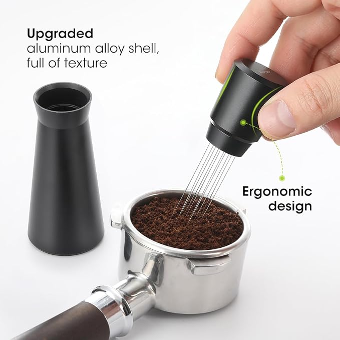 Aieve WDT Tool Espresso, Metal Distribution Tool - Image 2