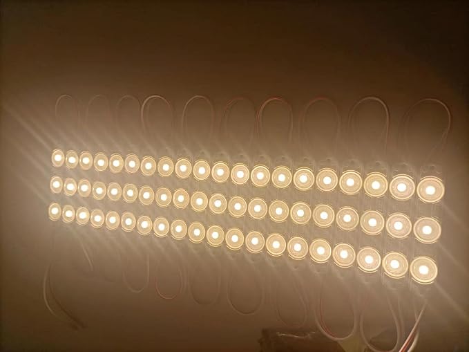 Warm White LED Module 1.2W DC12V - Image 3