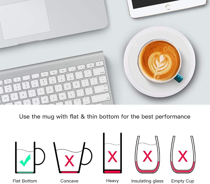 Smart Coffee Warmer, Auto On/Off Gravity-induction Mug Warmer - Image 3