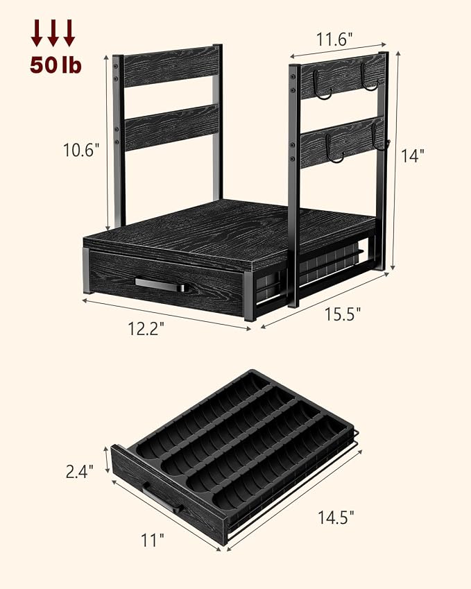 Evermagin Coffee Pod Holder Compatible - Image 3