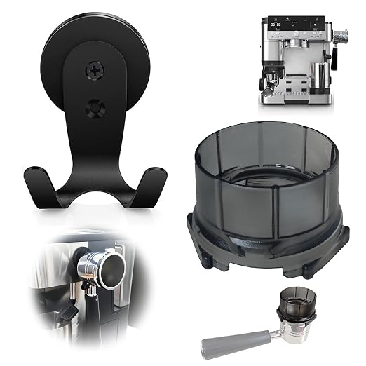 Portafilter Funnel & Magnetic Coffee Portafilter Holder by Unknown