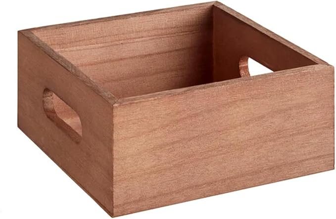 FixtureDisplays Choice Brown Wooden Display Crate/ Condiment Caddy by FixtureDisplays