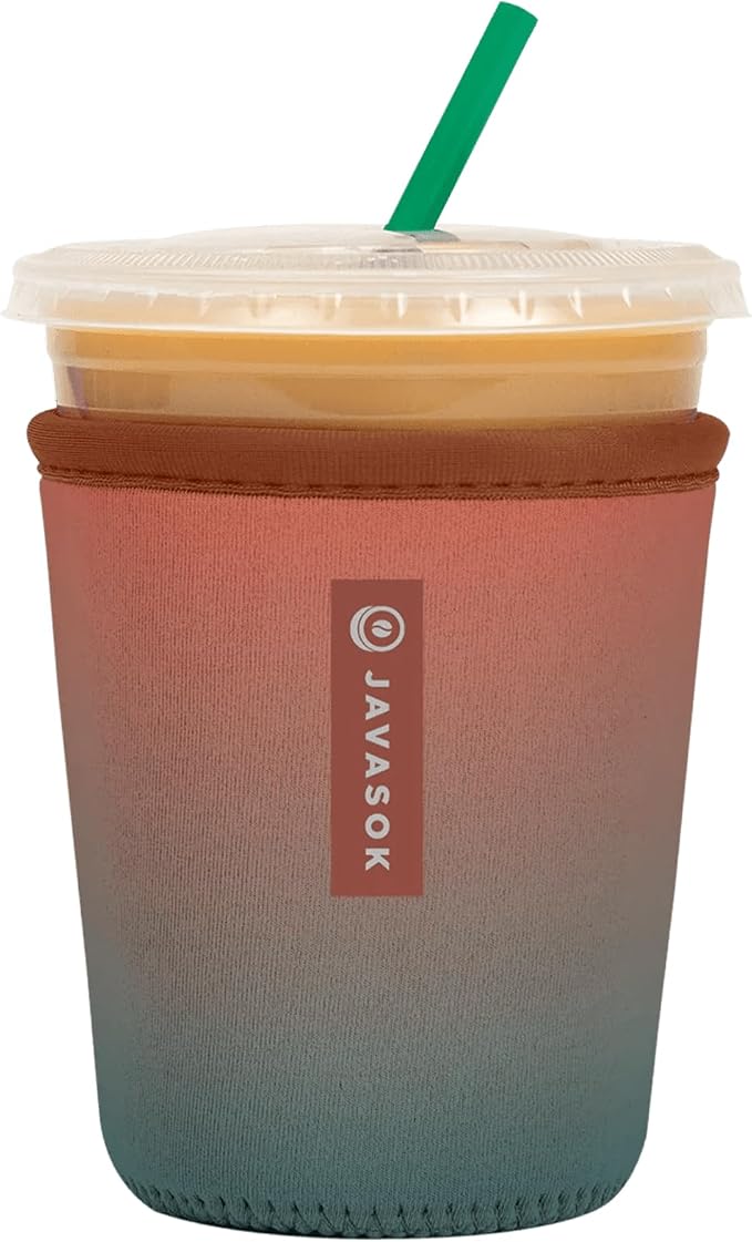 Sok It JavaSok Iced Coffee & Cold Soda Insulated Neoprene Cup Sleeve - Image 2