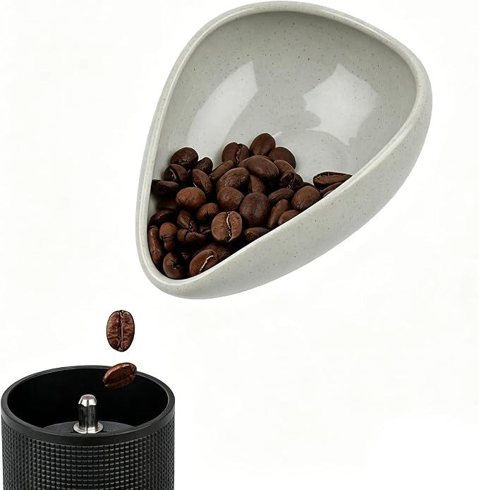 watchget Ceramic Coffee Dosing Cup & Tea Storage Tray, Single Dose Measuring by watchget