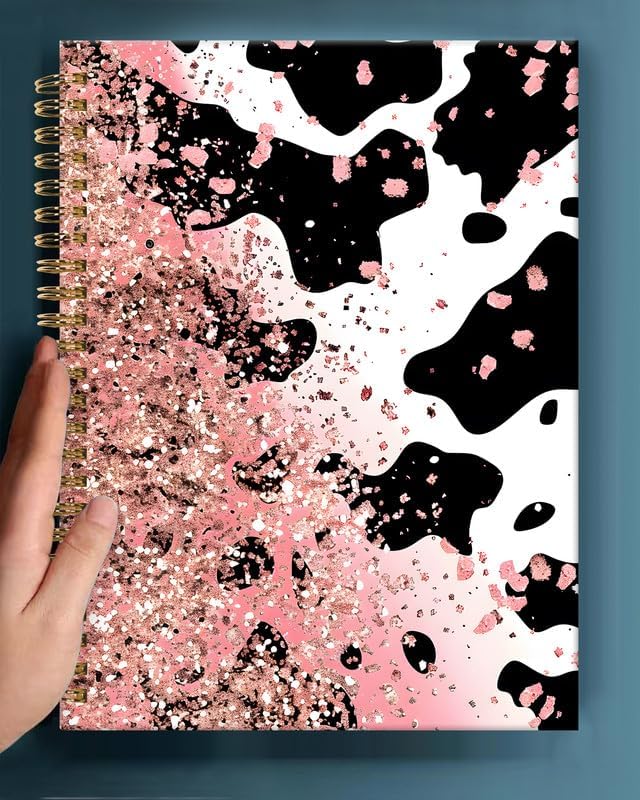 Spiral Journal Notebook, A5 Hardcover Lined Journals - Image 6
