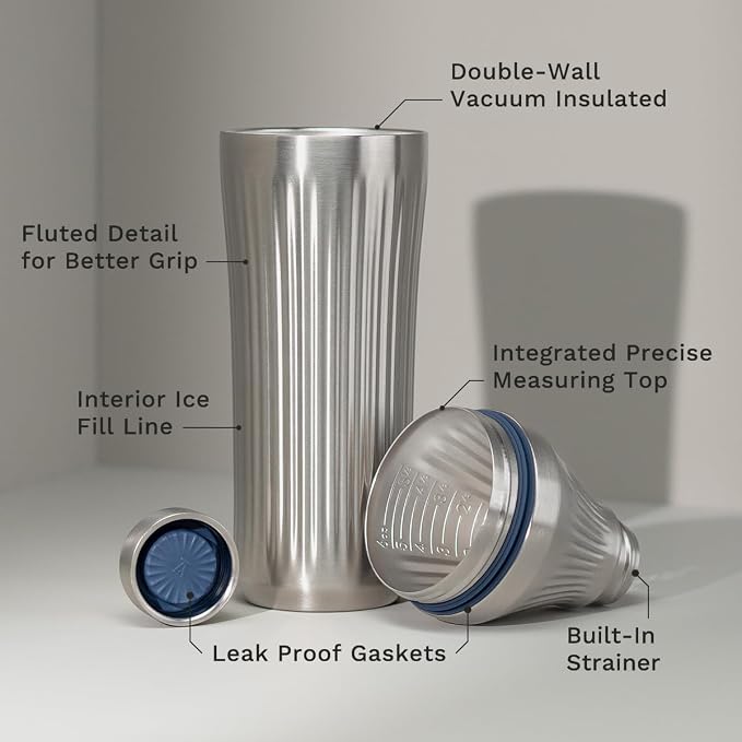 Elevated Craft Diamond Edition Hybrid Cocktail Shaker Set - Image 2