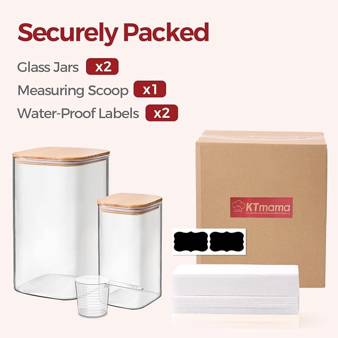 Glass Flour Sugar Storage Containers - Image 8