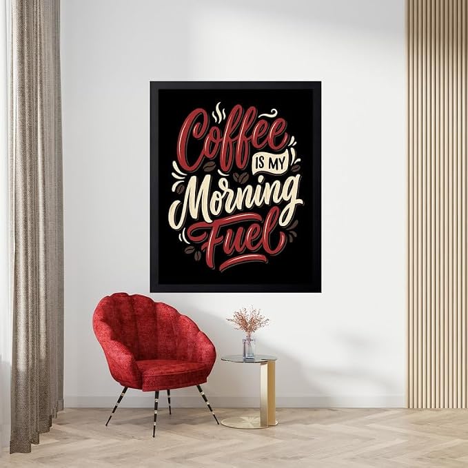 Lawrence Williams Designs Coffee Is My Morning Fuel Poster - Image 4
