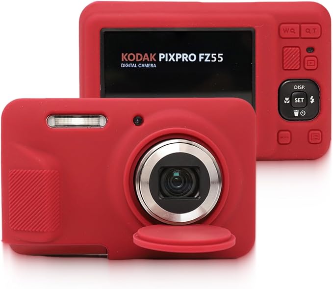 Camara Case for Kodak PIXPRO FZ55 Soft Silicone Case Cute Digital Camera Cover by Unknown