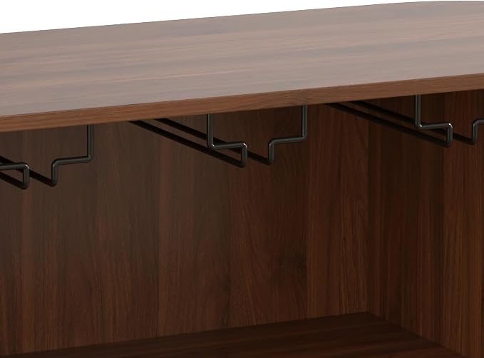 Merax 39" Coffee & Liquor Bar Cabinet - Image 12