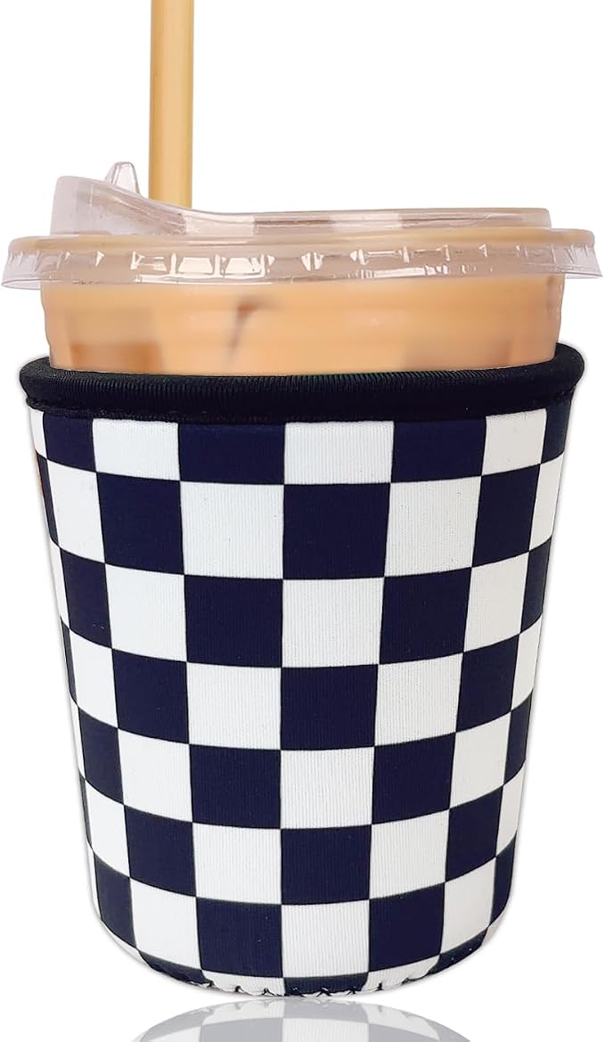 Reusable Insulated Sleeve for Iced Coffee Cup, Coffee Neoprene Sleeve for Cold by Unknown