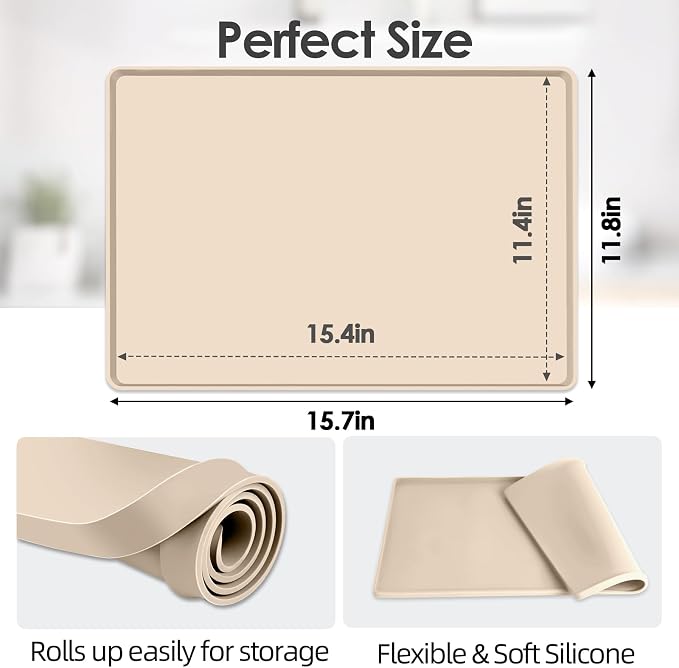 TOHONFOO Silicone Coffee Maker Mat - Image 2