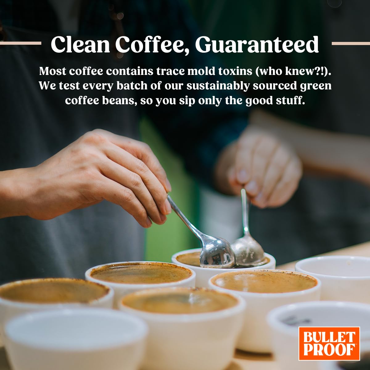 Bulletproof Original Medium Roast Ground Decaf Coffee, 12 Ounces (Pack of 3), Clean Coffee Tested for Toxins, Packaging May Vary