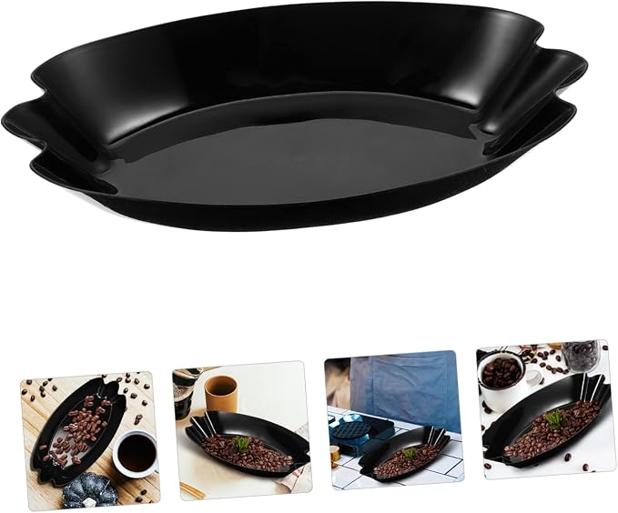 COLLBATH 3pcs Shop Roasted Coffee Cupping Sample Tray Coffee Bean Display Plate - Image 2
