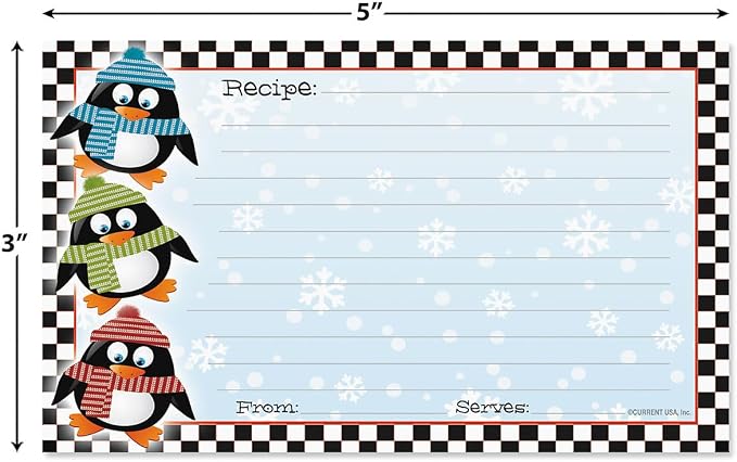 Current Penguin Holiday Recipe Cards - Image 2