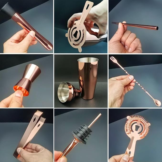 14-Piece Cocktail Shaker Set - Image 8