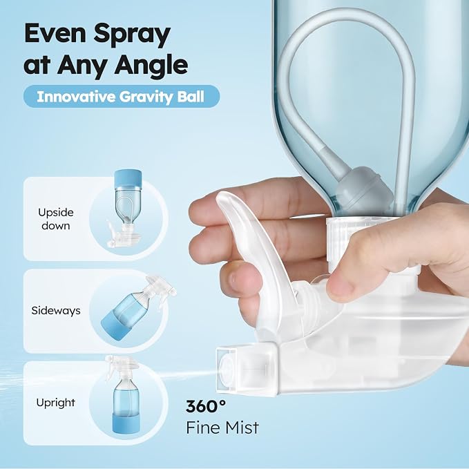 Tecohouse 2 Pack 360° Glass Spray Bottles - Image 2