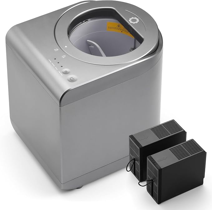 Airthereal Revive R500-V Electric Kitchen Composter, Visual Glass Cover by Airthereal