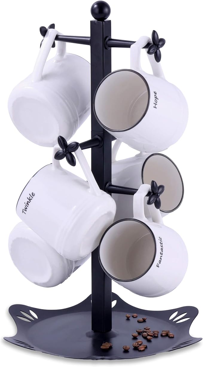 Coffee Mug Holder for Countertop, Cup Holder by OUSEEN