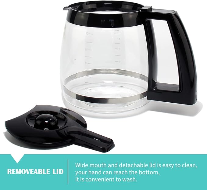 12-Cup Replacement Glass Coffee Carafe - Image 2