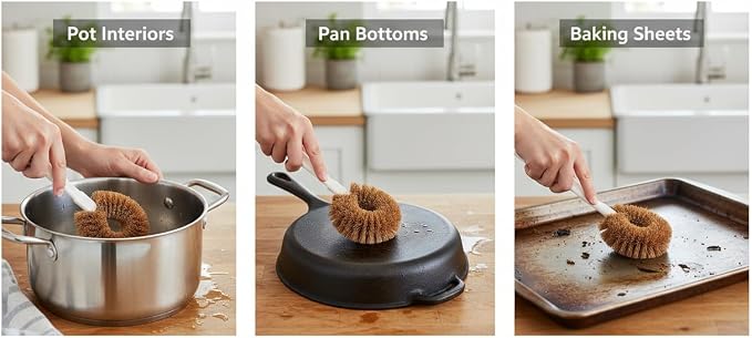3-Piece Kitchen Brush Set - Image 8
