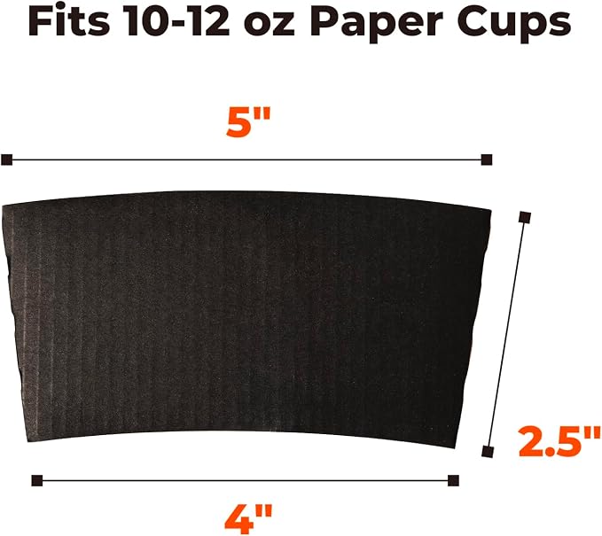 FMP Brands 1000 Pack Coffee Sleeves - Image 3