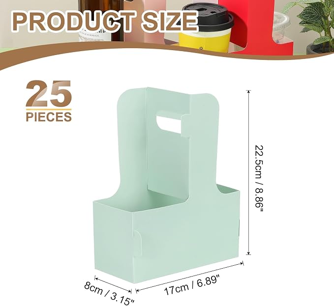 PATIKIL Drink Carrier with Handle - Image 2