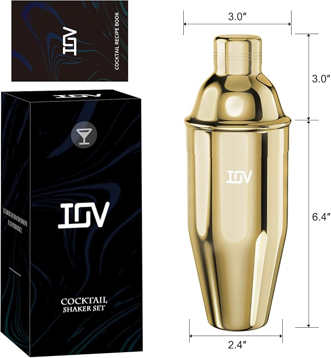 IOV Cocktail Shaker, 24 oz Martini Shaker, Drink Mixer - Image 3