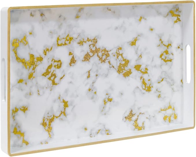 MAONAME White Decorative Tray by MAONAME