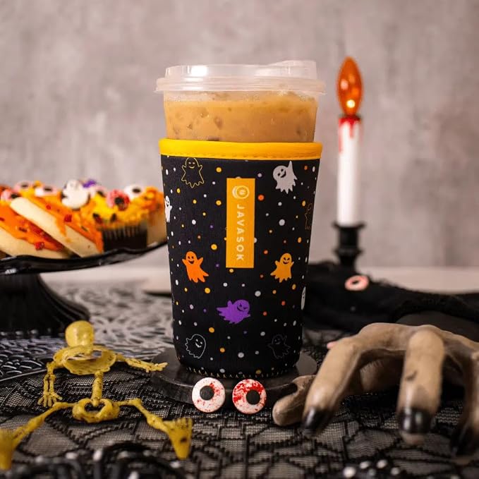 Sok It JavaSok Iced Coffee & Cold Soda Insulated Neoprene Cup Sleeve - Image 4